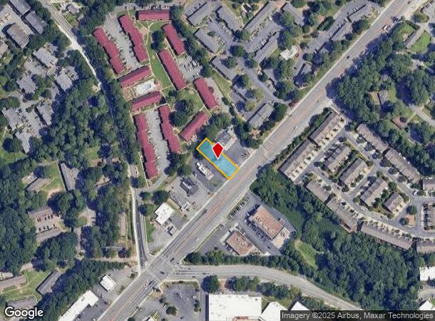 3416 Buford Hwy Ne, Brookhaven, GA Parcel Map