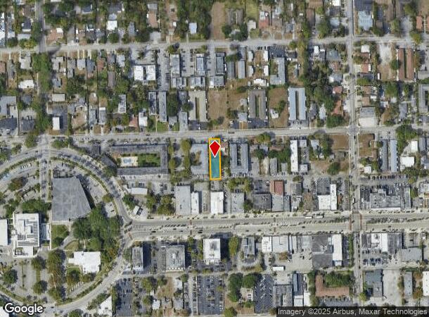 2500 Polk St, Hollywood, FL Parcel Map