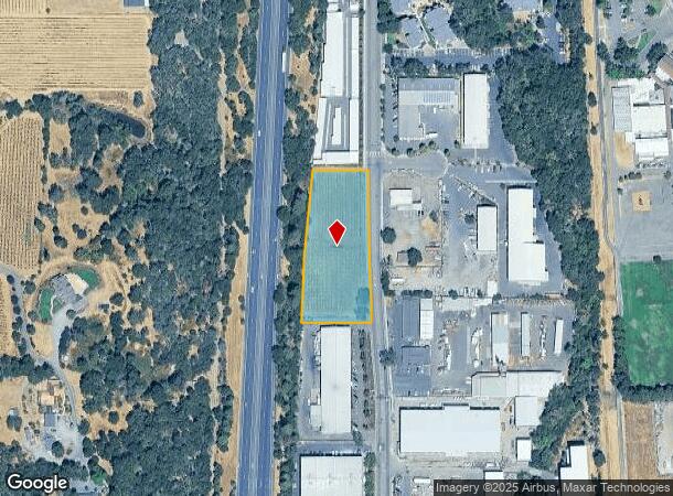1501 Grove St, Healdsburg, CA Parcel Map