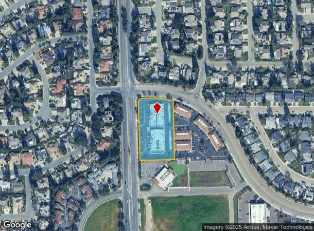  7202 N Milburn Ave, Fresno, CA Parcel Map