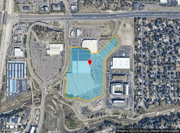  6765 Campus Dr, Colorado Springs, CO Parcel Map