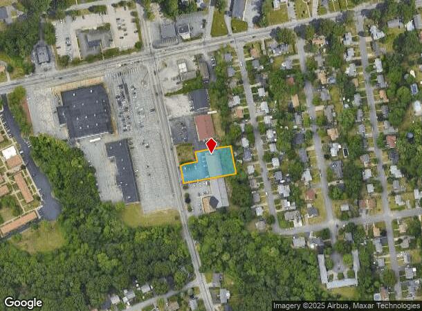 206 Buttonwoods Ave, Warwick, RI Parcel Map