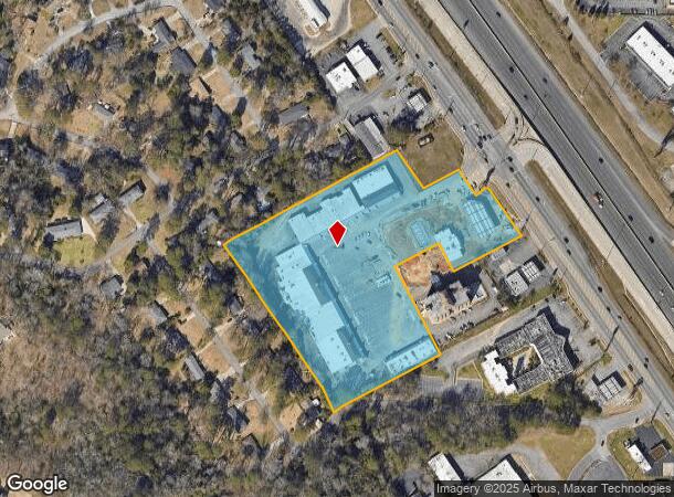  2770 Riverside Dr, Macon, GA Parcel Map