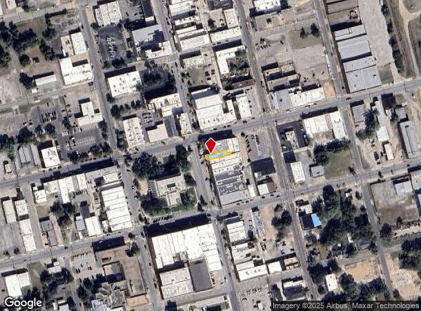  105 S Travis St, Sherman, TX Parcel Map