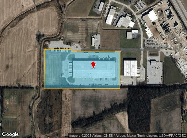  2125 Bark Creek Dr, Fremont, OH Parcel Map