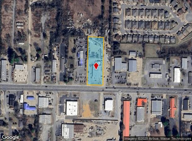 1570 E Oak St, Conway, AR Parcel Map