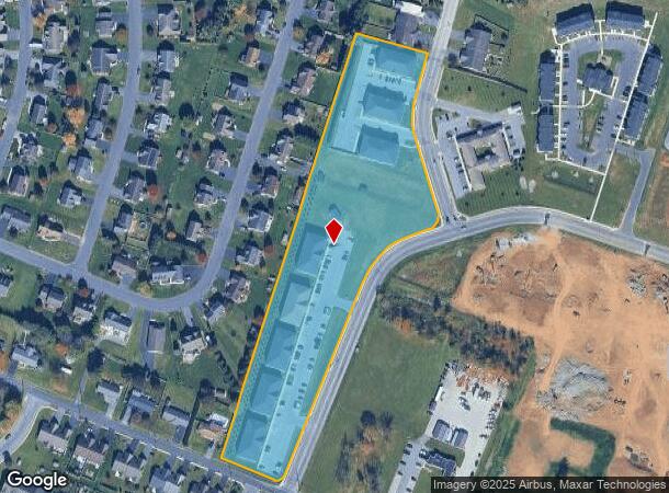 1275 Progress Rd, Chambersburg, PA Parcel Map