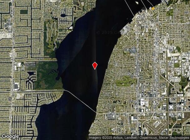 2543 First St, Fort Myers, FL Parcel Map