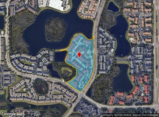  1240 Astor Commons Pl, Brandon, FL Parcel Map