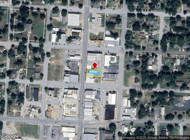1036 Military Ave, Baxter Springs, KS Parcel Map