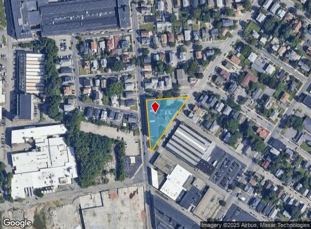 1080 Main St, Pawtucket, RI Parcel Map