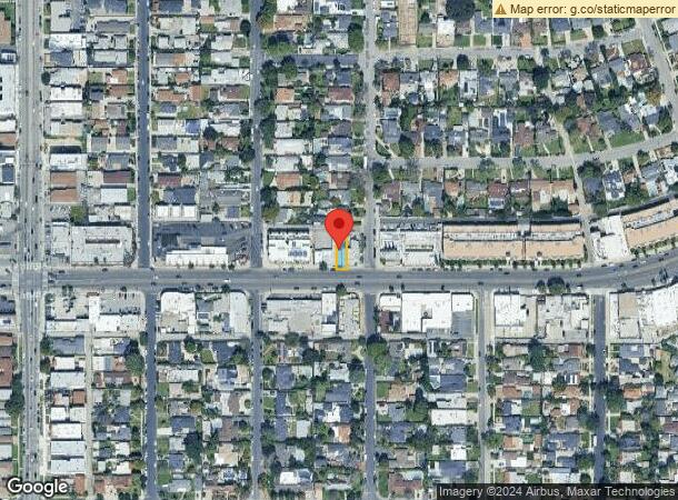  10443 Magnolia Blvd, North Hollywood, CA Parcel Map