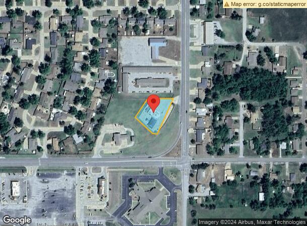  1516 S Mission St, Anadarko, OK Parcel Map