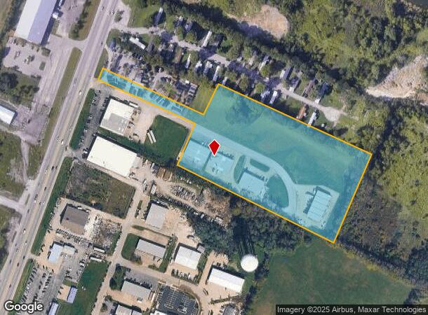  2 Oak Ln, Nicholasville, KY Parcel Map