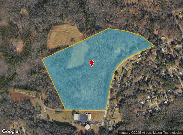  1575 Newton Bridge Rd, Athens, GA Parcel Map