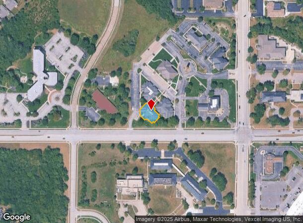  1429 Oread West St, Lawrence, KS Parcel Map