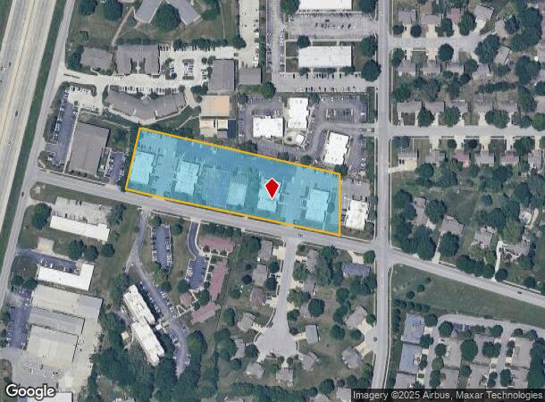 1440 E College Way, Olathe, KS Parcel Map