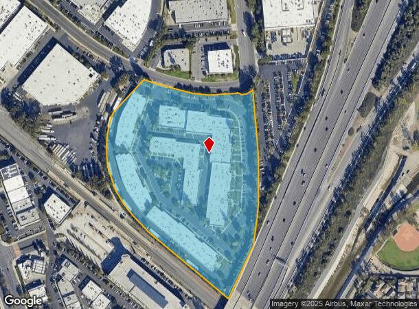  3002 Dow Ave, Tustin, CA Parcel Map