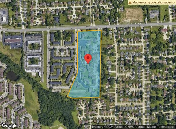  4720 15 Mile Rd, Sterling Heights, MI Parcel Map