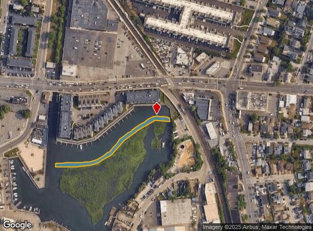 Old Mill Pond, Oceanside, NY Parcel Map