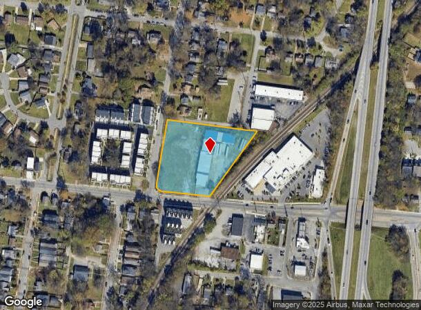  745 Douglas Ave, Nashville, TN Parcel Map