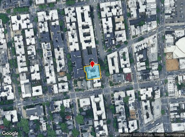  708 Ocean Ave, Brooklyn, NY Parcel Map