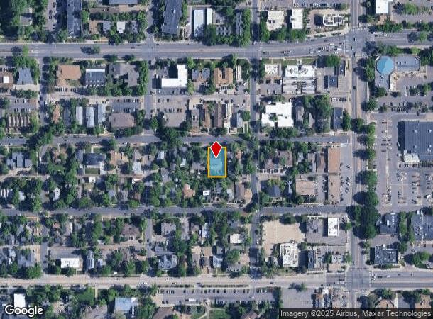 2244 Goss Cir, Boulder, CO Parcel Map