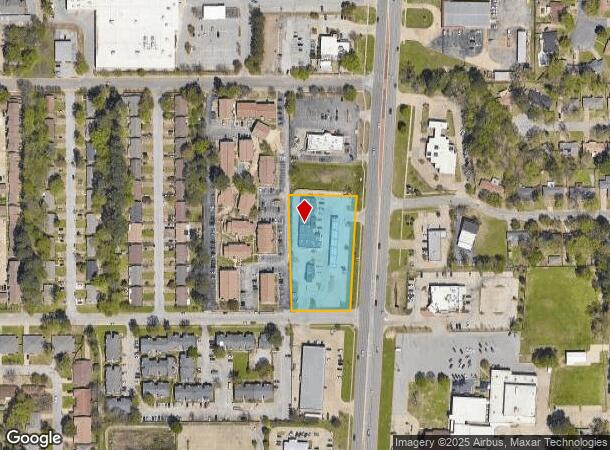  7205 S Broadway Ave, Tyler, TX Parcel Map