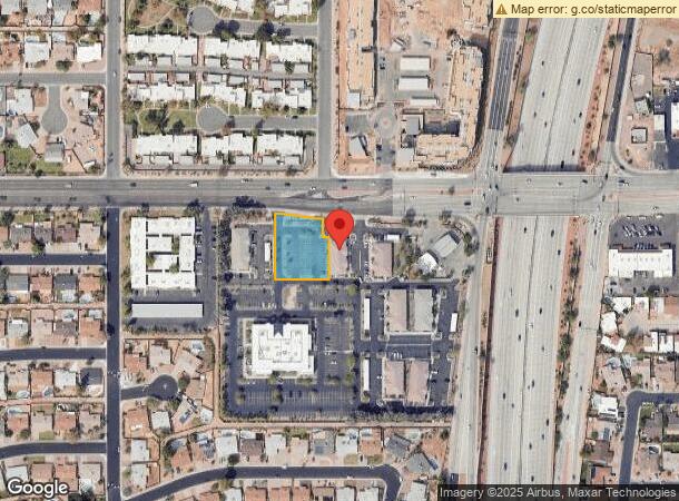  2147 E Baseline Rd, Tempe, AZ Parcel Map