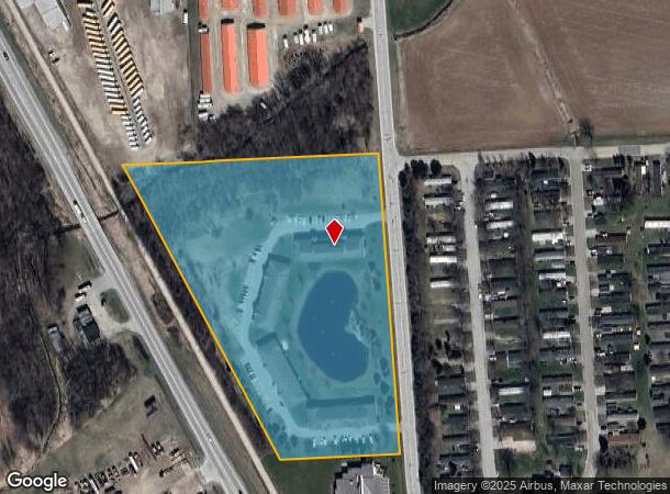 869 Corporate Way, Pulaski, WI Parcel Map