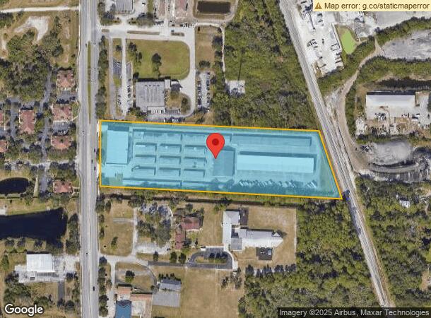  6005 N Wickham Rd, Melbourne, FL Parcel Map