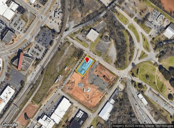  174 Walnut St, Macon, GA Parcel Map