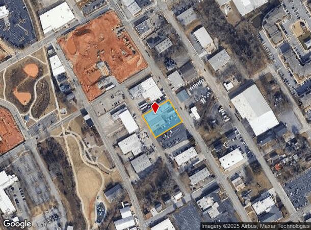  684 Main St Sw, Gainesville, GA Parcel Map