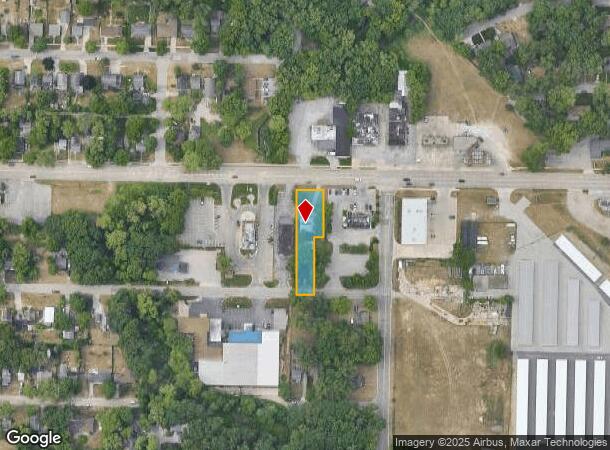 1822 Lindberg Dr, Norton Shores, MI Parcel Map