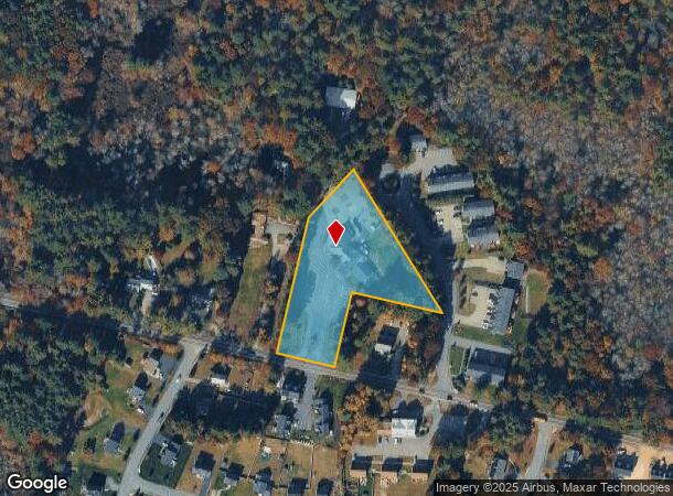 1486 Main St, Hanson, MA Parcel Map