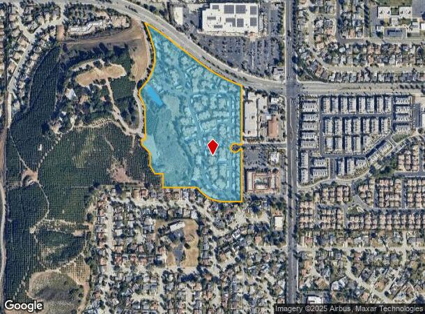  1987 Ridgegate Ln, Simi Valley, CA Parcel Map