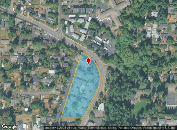 9705 Sw Hall Blvd, Portland, OR Parcel Map