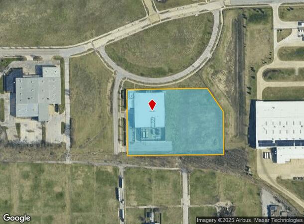  601 W Broadway St, South Bend, IN Parcel Map