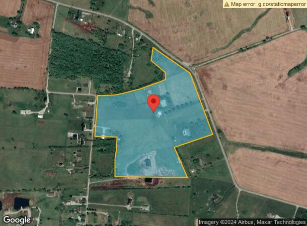  660 Kennedy Bridge Rd, Harrodsburg, KY Parcel Map