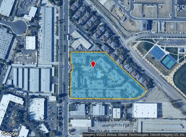  6233 Dougherty Rd, Dublin, CA Parcel Map