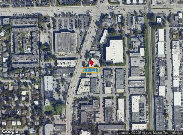  4840 N Dixie Hwy, Oakland Park, FL Parcel Map