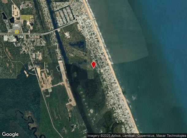  2410 Moody Blvd, Flagler Beach, FL Parcel Map