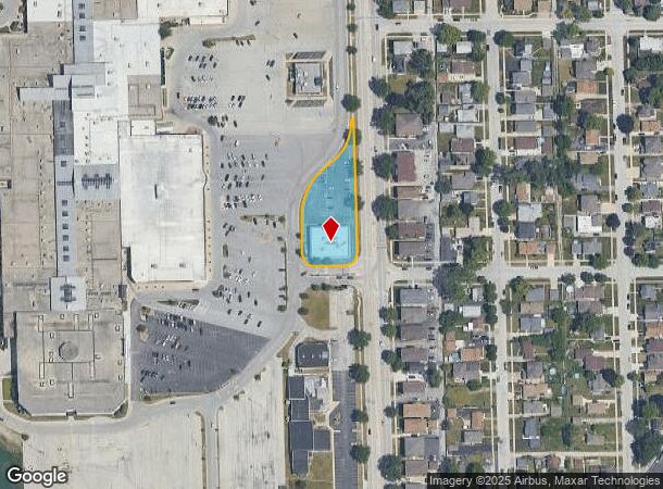  9820 Ridgeland Ave, Chicago Ridge, IL Parcel Map