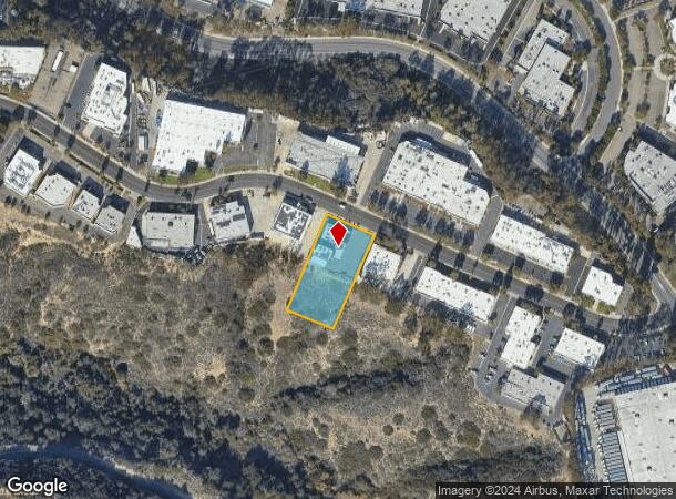  6805 Nancy Ridge Dr, San Diego, CA Parcel Map