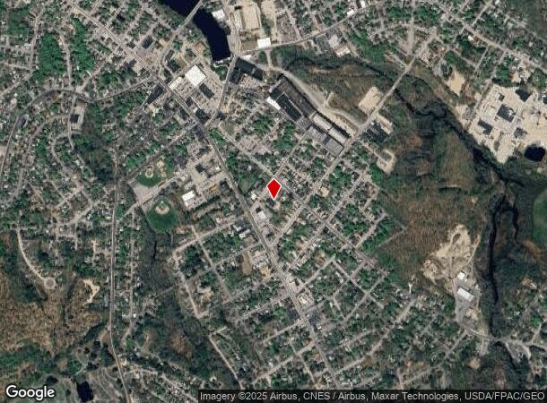  13 Elm St, Sanford, ME Parcel Map