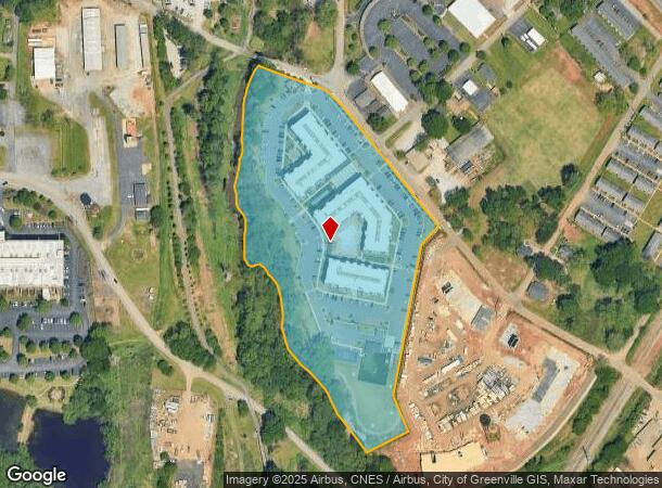2001 Tsali Cir, Greenville, SC Parcel Map