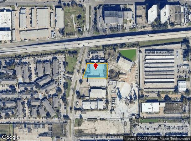  5411 Renwick Dr, Houston, TX Parcel Map