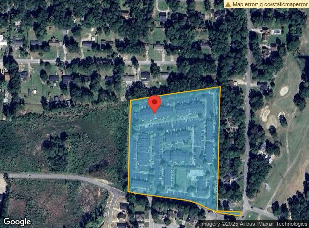  1100 Colony Sq, Rocky Mount, NC Parcel Map