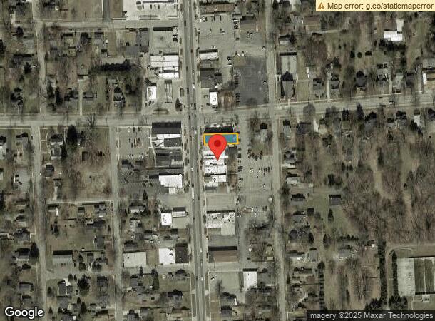  107 S Main St, Almont, MI Parcel Map