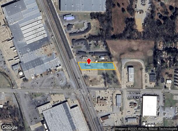  120 Harkrider St, Conway, AR Parcel Map